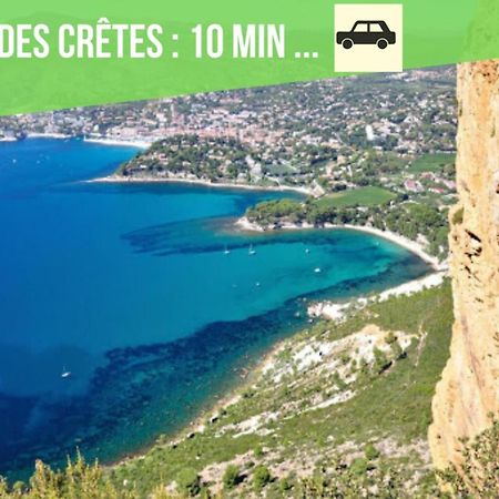 Cosy La Baie Des Anges - Plage La Ciotat - Classe 3 Etoiles Apartment Luaran gambar